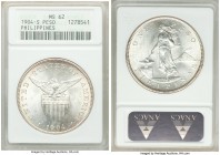 USA Administration Peso 1904-S MS62 ANACS, San Francisco mint, KM168. Cartwheel reflectivity and virtually untoned. 

HID09801242017
