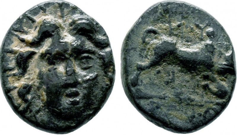 CARIA. Ae (Circa 167-100 BC).

Condition: Very Fine

Weight: 2.5 gr
Diameter: 14...