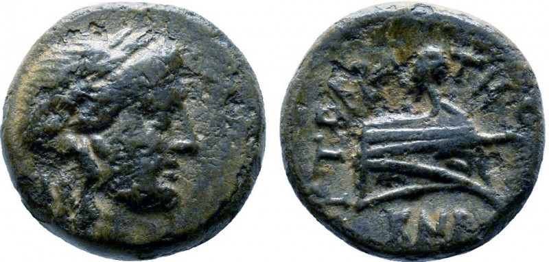 Greek Coin, Ae c. 500-420 BC. RARE!

Condition: Very Fine

Weight: 1.2gr
Diamete...