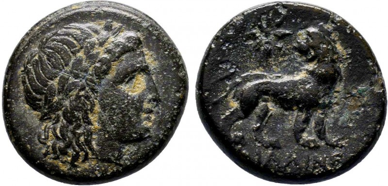 IONIA. Miletos. Ae (Circa 313-290 BC). 

Condition: Very Fine

Weight: 7.8 gr
Di...