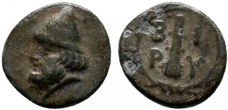 TROAS, Birytis. Circa 300 BC. Æ 

Condition: Very Fine

Weight: 1.2 gr
Diameter:...