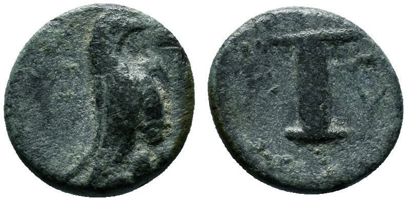 AEOLIS. Kyme. Ae (Circa 250-190 BC).

Condition: Very Fine

Weight: 1.0 gr
Diame...