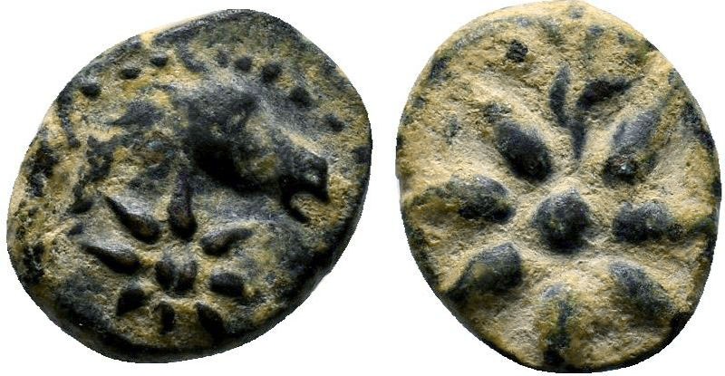 PONTOS. Uncertain. Ae (Circa 130-100 BC).

Condition: Very Fine

Weight: 1.7 gr
...