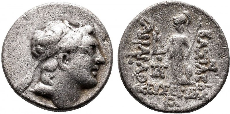Cappadocian Kingdom. Ariarathes V. 163-130 BC. 

Condition: Very Fine

Weight: 3...