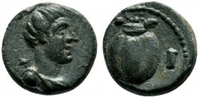 Uncertain. Uncertain mint circa 500-300 BC. Scarab on it !!!!

Condition: Very Fine

Weight: 1.7 gr
Diameter:10 mm