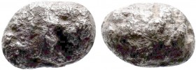 Archaic Hacksilber for coins . Late 5th century BC. 

Condition: Very Fine

Weight: 1.2 gr
Diameter:8 mm