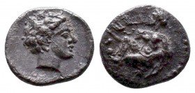 Cilicia, Tarsos AR Obol. Circa 389-375 BC.

Condition: Very Fine

Weight: 0.7 gr
Diameter:10 mm