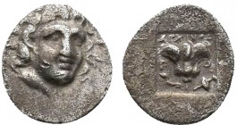 Rhodes AR Circa 404-385 BC.

Condition: Very Fine

Weight: 0.7 
Diameter:8 mm