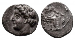 Cilicia, Mallos AR Obol. 375-360 BC.

Condition: Very Fine

Weight: 0.8 gr
Diameter: 10 mm