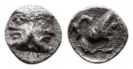 CILICIA. Mallos. Obol (Late 5th-early 4th centuries BC). 

Condition: Very Fine

Weight: 0.3 gr
Diameter:6 mm