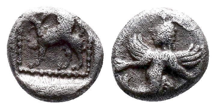 CILICIA. Mallos. Obol (Late 5th-early 4th centuries BC). 

Condition: Very Fine
...