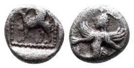 CILICIA. Mallos. Obol (Late 5th-early 4th centuries BC). 

Condition: Very Fine

Weight: 0.64 gr
Diameter:6 mm