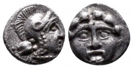 Selge , Pisidia. AR Obol (9 mm, 0.65 g), 3rd Century BC.

Condition: Very Fine

Weight: 0.8 gr
Diameter:10 mm