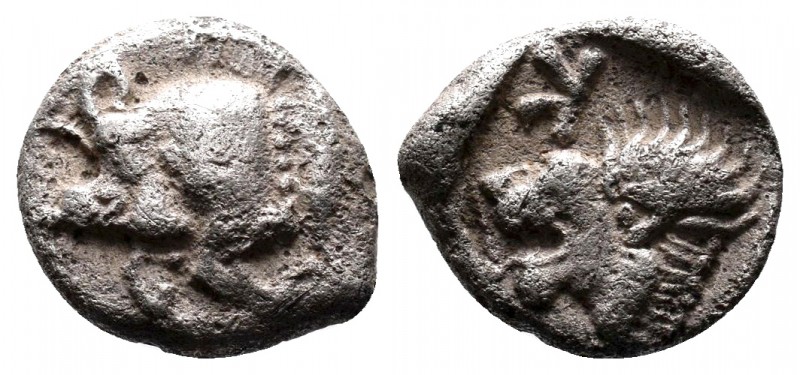 Mysia, Kyzikos AR Obol. Circa 450-400 BC. 

Condition: Very Fine

Weight: 0.8 gr...
