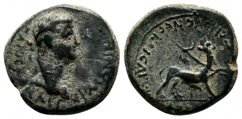 LYDIA. Philadelphia. Caligula( AD 37-41).AE Bronze. ΓΑΙΟC ΚΑΙCΑΡ ΓЄΡΜΑΝΙΚΟC, lau...