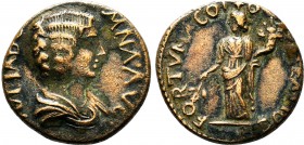 PISIDIA. Julia Domna. Augusta, AD 193-217. Æ 

Condition: Very Fine

Weight: 5.2 gr
Diameter:21 mm