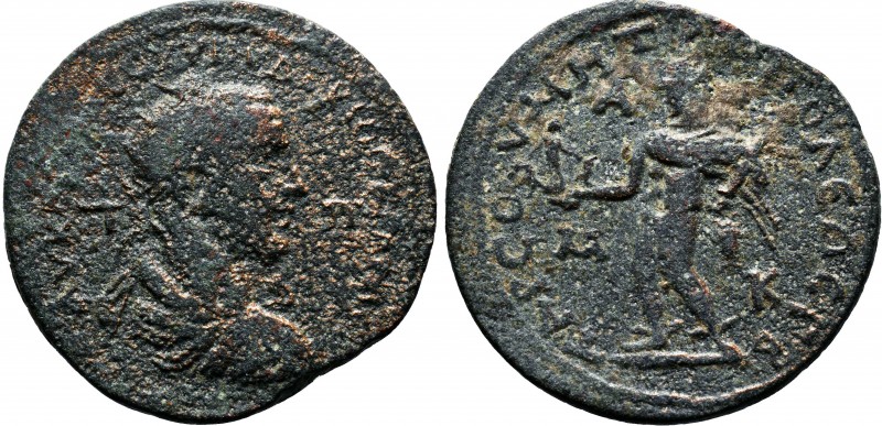 CILICIA. Tarsus. Trebonianus Gallus.( AD 251-253).AE Bronze.ΑΥ ΚΑΙ Γ ΟΥΙΒΙ ΤΡΙΒΩ...
