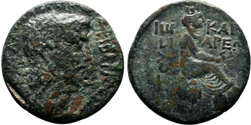 CILICIA, Mallus. Claudius.( AD 41-54). AE Bronze.ΚΛΑΥΔΙΟϹ ΚΑΙϹΑΡ.laureate head o...