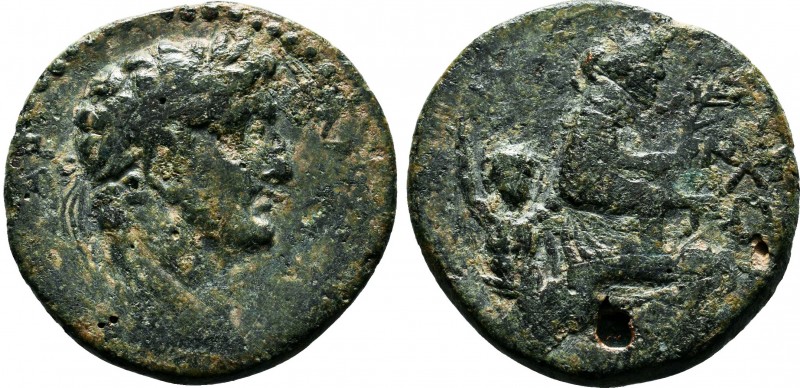 CILICIA, Mallus. Claudius.( AD 41-54). AE Bronze.ΚΛΑΥΔΙΟϹ ΚΑΙϹΑΡ.laureate head o...