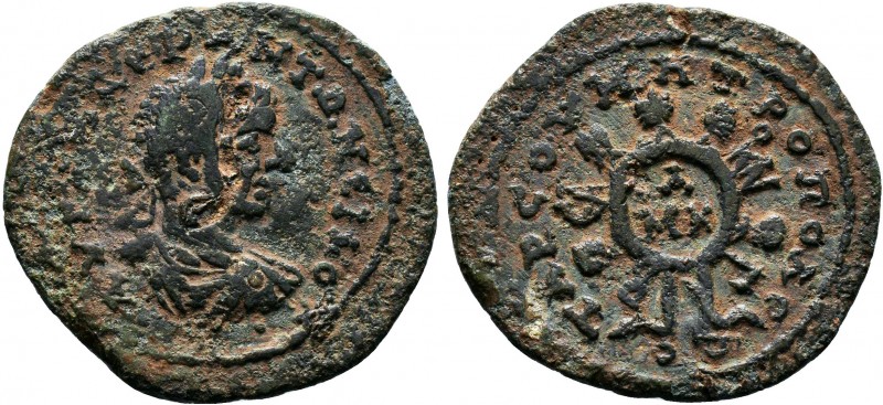 CILICIA.Tarsus. Elagabalus.( 218-222 AD).AE Bronze. AVT KA M AVP ANTWNEINOC, lau...