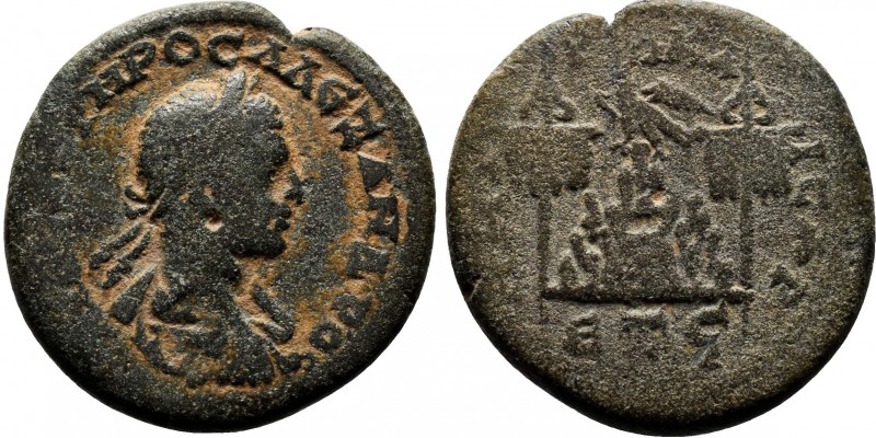 CAPPADOCIA. Caesarea. Severus Alexander.(AD 222-235).AE Bronze.Α(Υ Κ) ϹƐΟΥΗΡ(ΟϹ)...