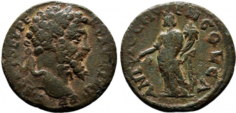 PISIDIA. Antioch. Septimius Severus, (193-211 AD).AE Bronze. L SEPT SEV PERT AVG...