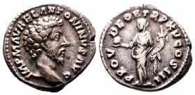 Marcus Aurelius 161-180 Silver Denarius, Rome,

Condition: Very Fine

Weight: 3.2 gr
Diameter:17 mm
