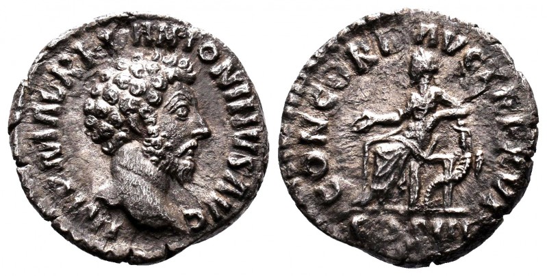 Marcus Aurelius 161-180 Silver Denarius, Rome,

Condition: Very Fine

Weight: 2....