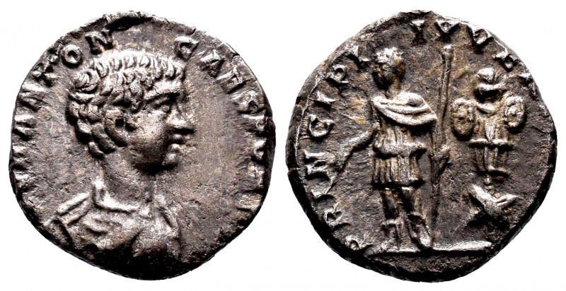 CARACALLA (197-217). Denarius. Rome.

Condition: Very Fine

Weight: 3.2 gr
Diame...