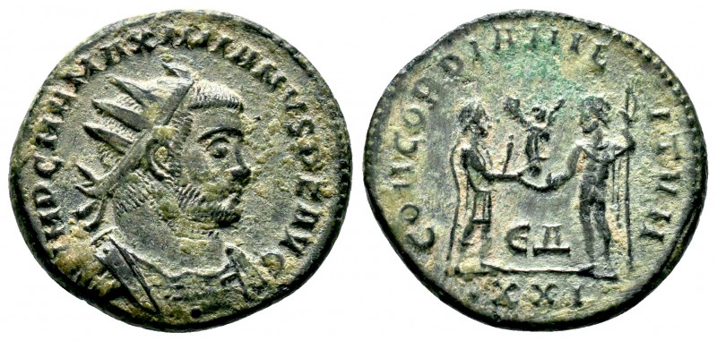 Maximianus (286-305 AD). AE Antoninianus

Condition: Very Fine

Weight: 4.0 gr
D...