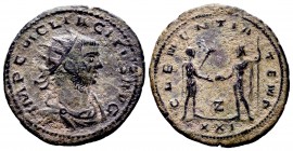 Tacitus (275-276). AE silvered antoninianus

Condition: Very Fine

Weight: 4.2 gr
Diameter:24 mm