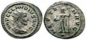 Claudius II (268-270 AD). AE silvered Antoninianus 

Condition: Very Fine

Weight: 3.6 gr
Diameter:22 mm