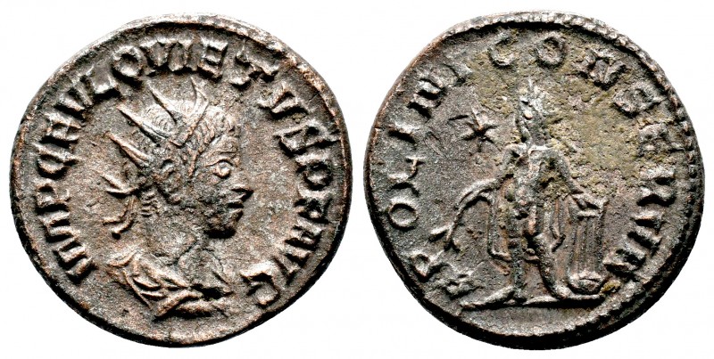 Quietus AR Antoninianus. Antioch, AD 260-261. 

Condition: Very Fine

Weight: 3....