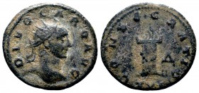 Divus Carus Æ Antoninianus. Antioch, after AD 283. 

Condition: Very Fine

Weight: 3.3 gr
Diameter:21 mm