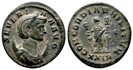 Aurelianus (270-275 AD) for Severina. AE Antoninianus 

Condition: Very Fine

Weight: 3.2 gr
Diameter:22 mm