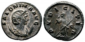 Salonina (254-268 AD). AR Antoninianus

Condition: Very Fine

Weight: 3.0 gr
Diameter:20 mm