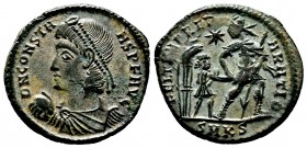 Constantius II (337-361 AD). AE Centenionalis

Condition: Very Fine

Weight: 5.0 gr
Diameter:22 mm