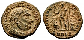 Licinius I (308-324 AD). AE Follis

Condition: Very Fine

Weight: 2.6 gr
Diameter: 19 mm