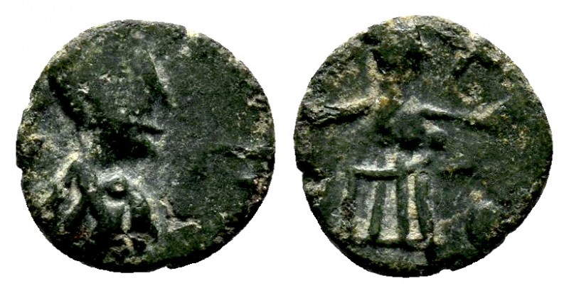 Barbarous Imitation. Ca. 4th century A.D. AE 

Condition: Very Fine

Weight: 0.3...