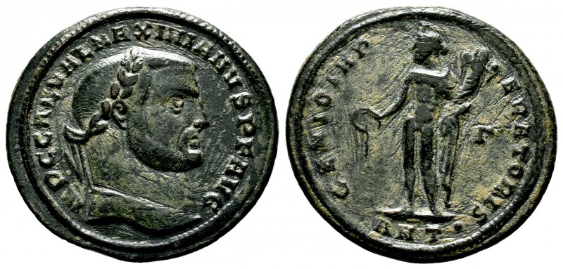 Maximianus, first reign, 286-305. Follis 

Condition: Very Fine

Weight: 5.5 gr
...