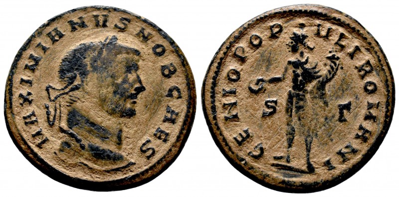 Maximianus, first reign, 286-305. Follis 

Condition: Very Fine

Weight: 9.3 gr
...