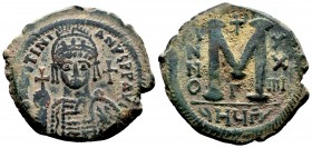 Justinian I the Great (AD 527-565). AE

Condition: Very Fine

Weight: 17.7 gr
Diameter:37 mm