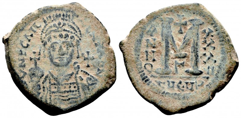 Justinian I the Great (AD 527-565). AE

Condition: Very Fine

Weight: 19 gr
Diam...