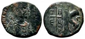 Justinian I the Great (AD 527-565). AE

Condition: Very Fine

Weight: 7.5 gr
Diameter:25 mm