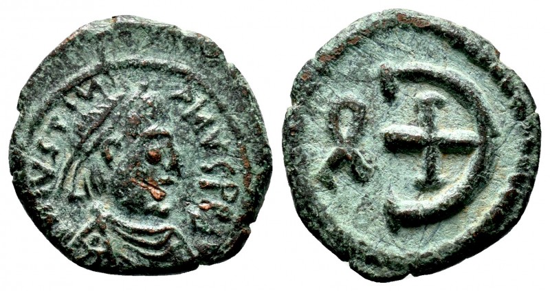 Justinian I the Great (AD 527-565). AE

Condition: Very Fine

Weight: 2.3 gr
Dia...