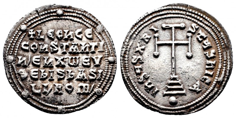 Leo IV AD 780-787. Constantinople
Miliaresion AR

Condition: Very Fine

Weight: ...