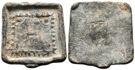 UNCERTAIN. 3rd century BC-1st century AD. PB. Letter H on it
Condition: Very Fine

Weight: 27.5 gr
Diameter: 46.0 mm