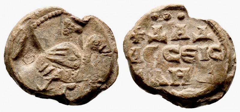 RARE Byzantine Lead seal with a bird on it !

Condition: Very Fine

Weight: 6.5 ...