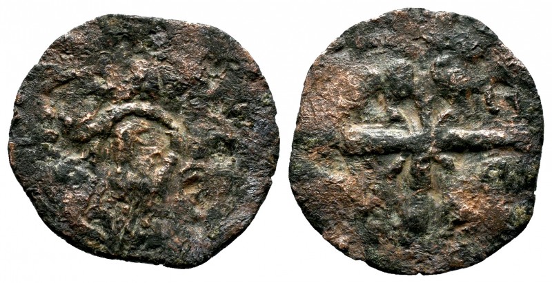 Crusaders, Edessa, c. 11th-12th century. Æ Fals
Condition: Very Fine

Weight: 
D...