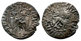 Armenia. Hetoum I and Zabel (1226-1271). AR Half Tram 
Condition: Very Fine

Weight: 1.4 gr
Diameter:15 mm